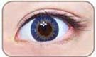 blue circle lens