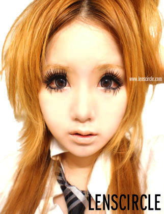 crystal grey circle lenses