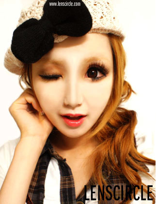 dream brown circle lenses