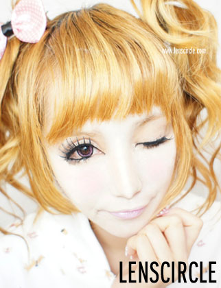 twirl pink circle lenses