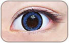 blue circle lens