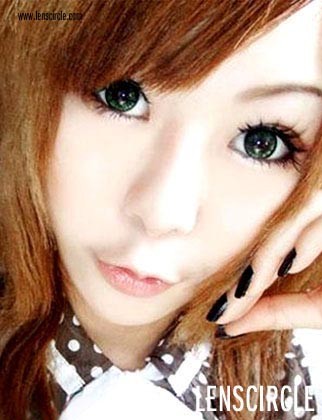 green angel circle contact lenses