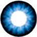 blue twlight series circle lens