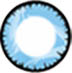 crystal blue circle lens image