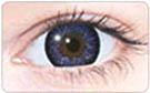 blue circle lens