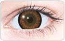 brown circle lens