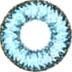 nudy blue color lens